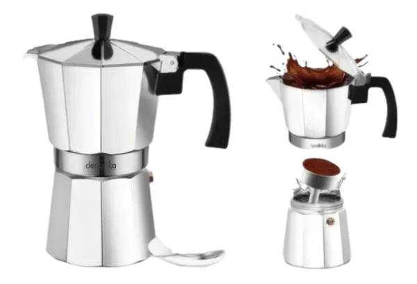 Cafetière Moka Decakila 6 Tasses