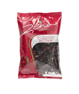 ZENA - Fleur d'hibiscus séché (bissap rouge) - 125 g