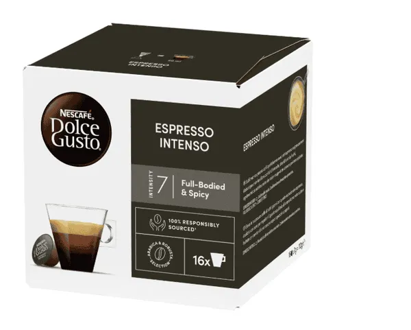 NESCAFÉ DOLCE GUSTO - Capsules de café espresso intenso x16