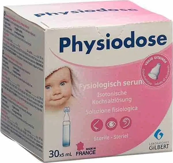PHYSIODOSE – Sérum Physio Unidose Sécurité 30 x 5ml