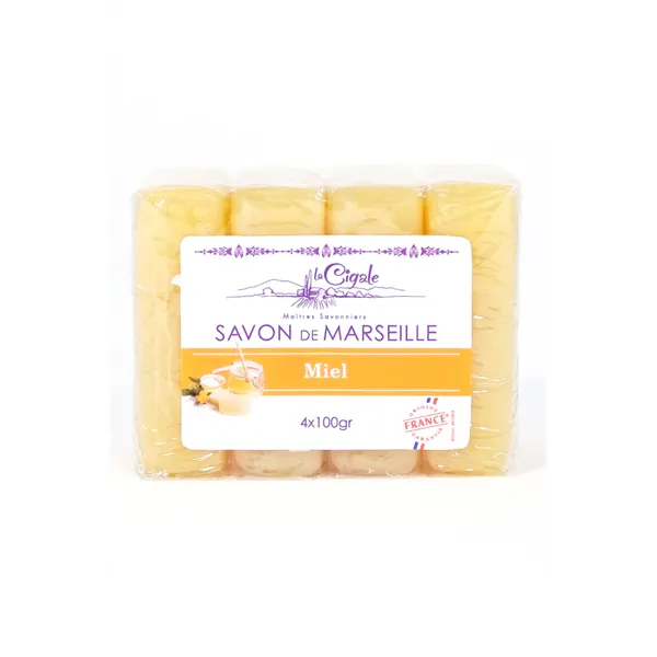 SAVON MIEL LA CIGALE4X100G