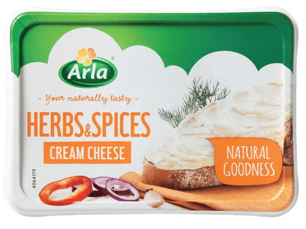 ARLA - cream cheese herb & epi 200G