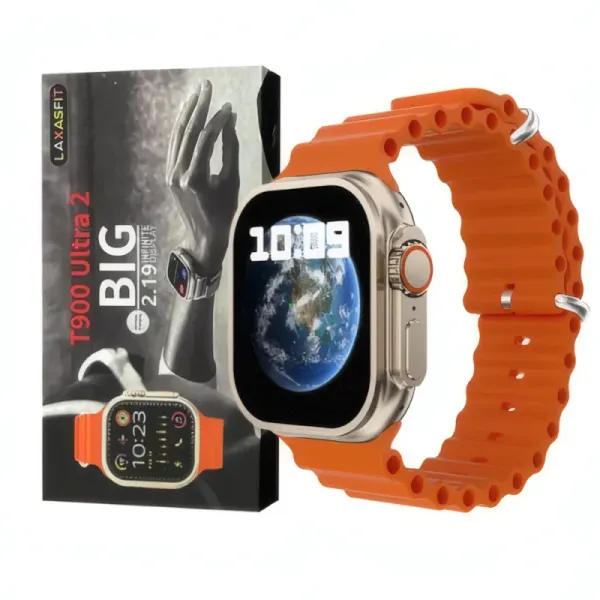 Montre Connectée T900 Ultra 2 avec Écran Rotatif