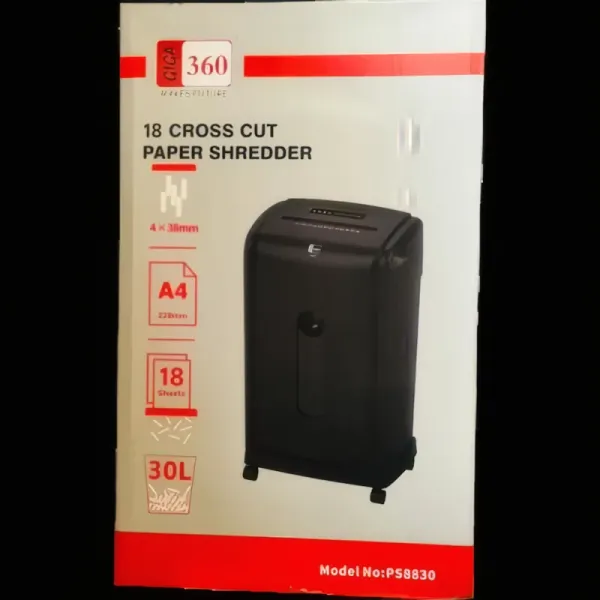 Destructeur de Documents GIGA 360 PS8830 - 18 Feuilles