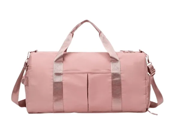 Sac léger mixte, sac de voyage, rose bonbon pour séances d'exercice et voyages
