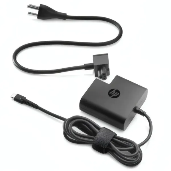 Chargeur HP 65W Type-C - Compatible avec Ordinateurs Portables
