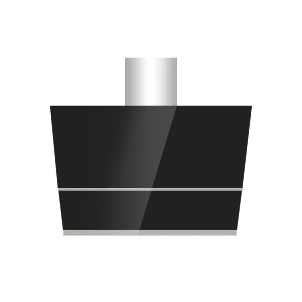 Hotte De Cuisine Technolux 60X60 Avec Sortie Verre Noir TEC60BG