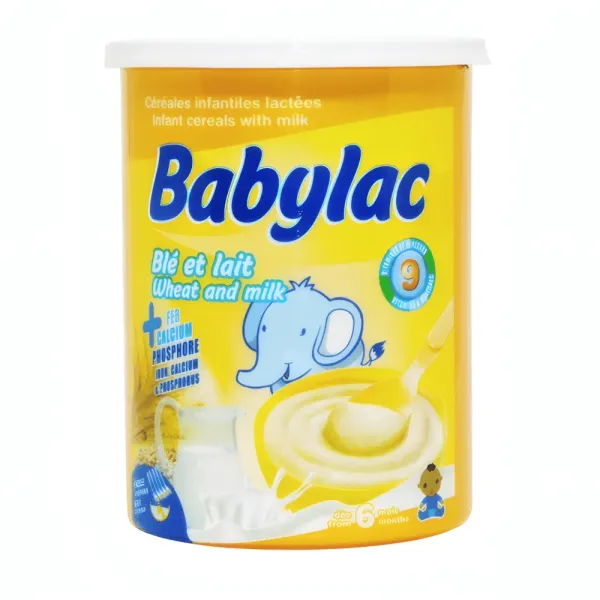 BABYLAC - Saveur blé et lait - 300G