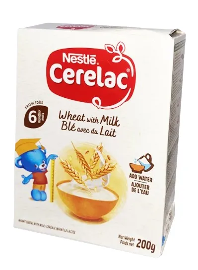 NESTLÉ - Cerelac Blé avec du lait - 200 g