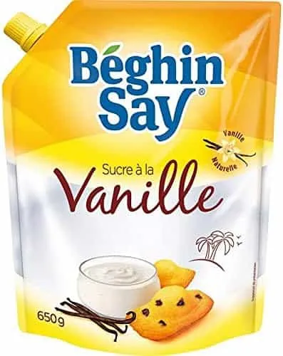 BEGHIN SAY - Sucre en poudre à la vanille - 650g