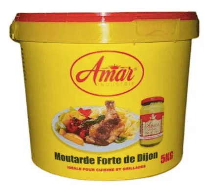 AMAR - Moutarde de Dijon forte - 500ml