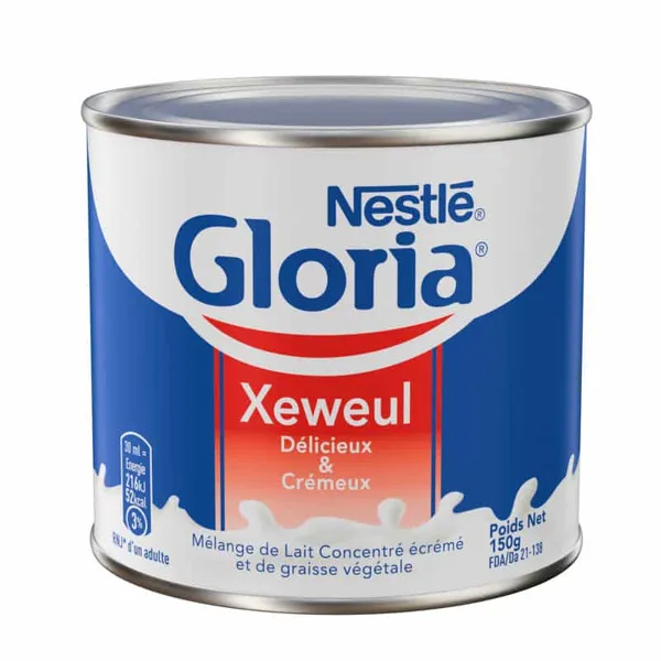 GLORIA - Lait évaporé Xeweul - 150g