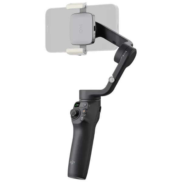 Stabilisateur pour smartphone - Pliable - Attache magnétique - Portrait/Paysage - 6h24 d'autonomie - Bluetooth 5.1