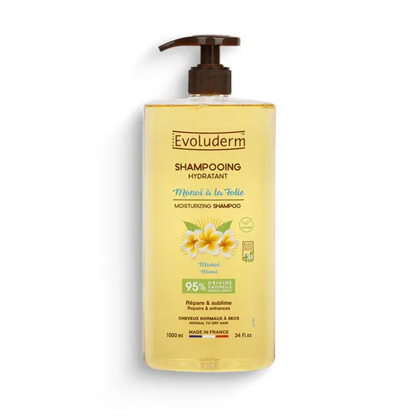 SHAMPOOING MONOI FOLIE EVOLUDERM 1L