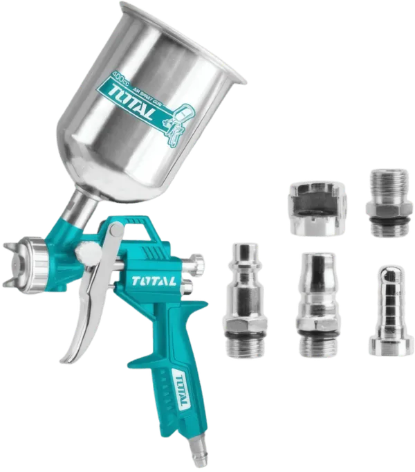 Pistolet à peinture TOTAL (1.5mm, 400cc)
