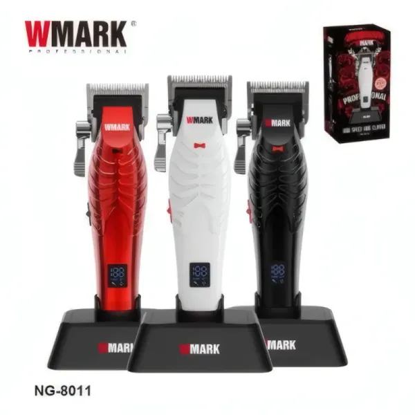 Tondeuse Sans Fil Rechargeable WMARK NG-8011 avec Lame en Céramique