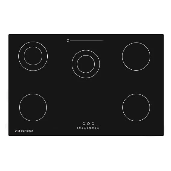 Plaque Technolux Encastrable Induction 5FEUX 90X60 TEC5EE