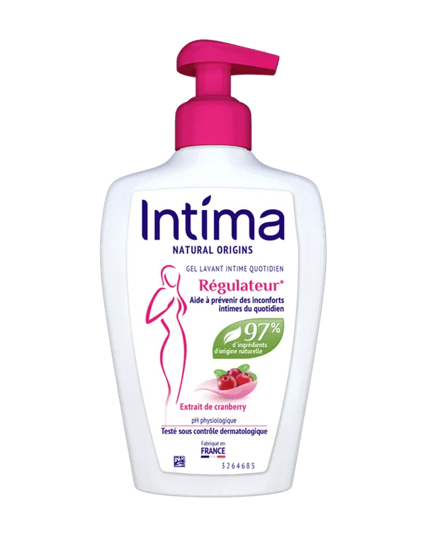 INTIMA - Gel lavant intime régulateur Natural Origins  - 200 ml