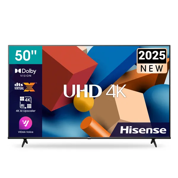 Televiseur Hisense 50" LED Smart Vida UHD 50A6N