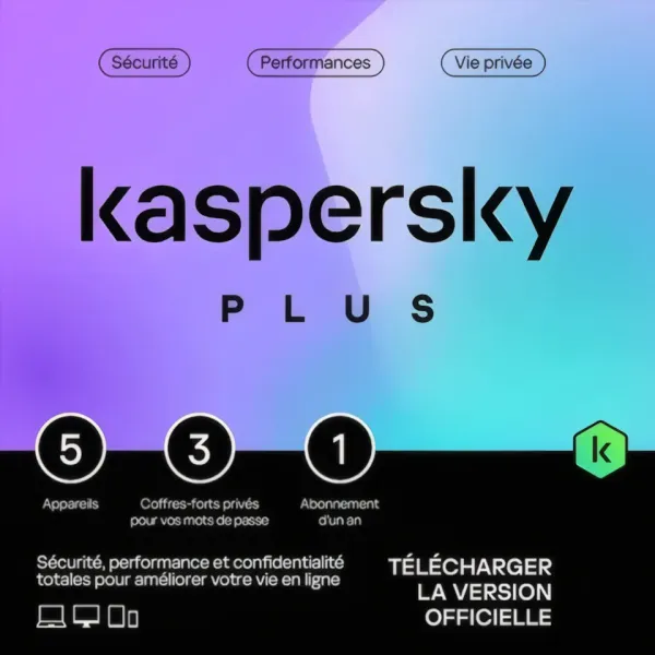 ANTIVIRUS  KASPERSKY  PLUS 2023 WCA 4PC