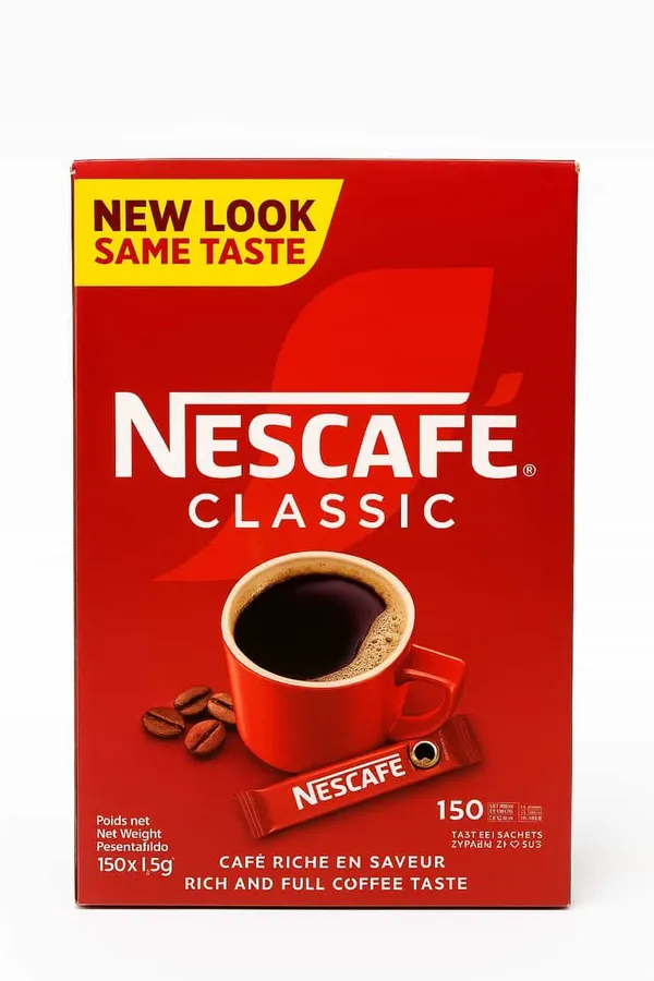 NESCAFE CLASSIC - Café en sticks, bâtonnets (150x1,5g) 225g
