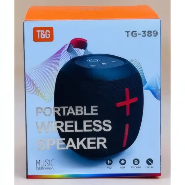 Enceinte Bluetooth TG-389 avec Radio FM et MP3