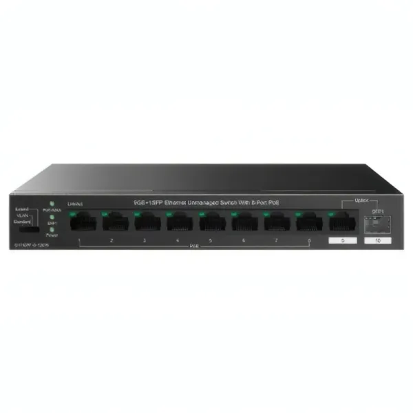 Switch Tenda TEG1110PF-8-102W 8 Ports Gigabit PoE+