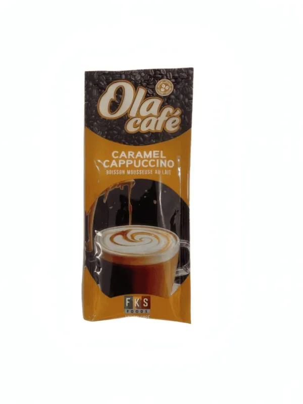 OLA - Café caramel cappucino, boisson mousseuse au lait - 18g