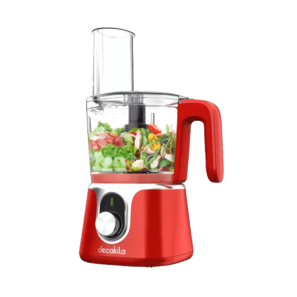 Mini Robot Culinaire Sans Fil 1,25L - (Rouge)