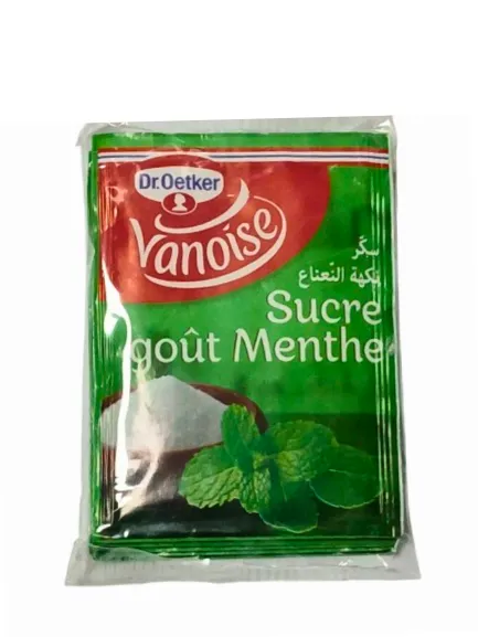 Sucre vanillé menthe Vanoise 6 g