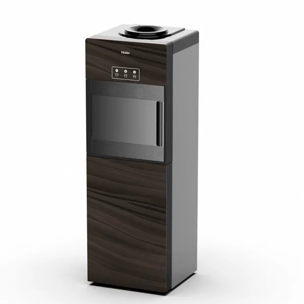 Fontaine Haier avec Frigo Marron Fonce HWDC2462R