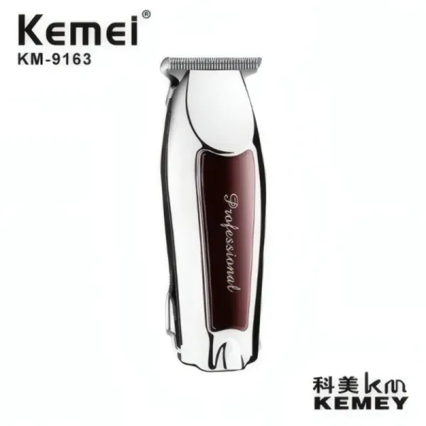 Tondeuse à Cheveux KEMEI KM-9163 Sans Fil - Coupe Précise et Durable