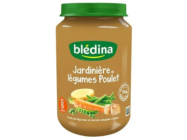 BLEDINA - Pot Jardinière de Légumes poulet - Dès 8 mois - 200 g