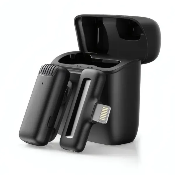 Micro Cravate Sans Fil J11-L pour iPhone - Réduction de Bruit