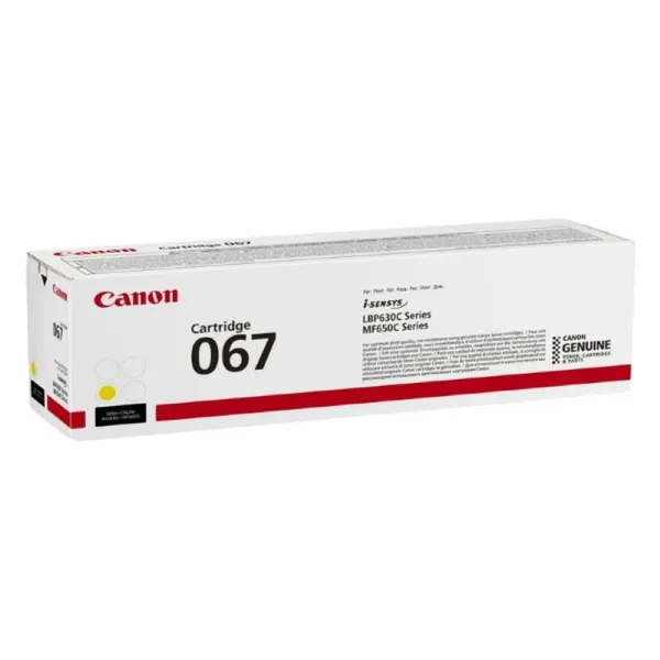 Cartouche Canon 067 Jaune - ORIGINAL