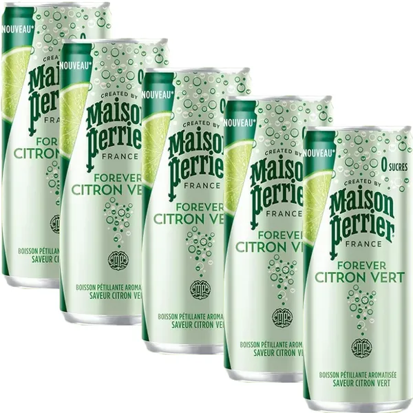 Perrier Citron Vert x5