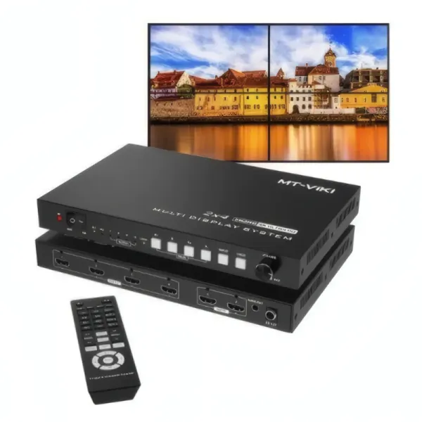 Contrôleur Mural Vidéo HDMI MT-VIKI MT-HD0204 - 4K 30Hz
