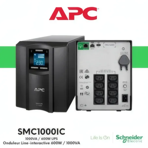 Onduleur APC Smart-UPS SMC 1000VA - Tour
