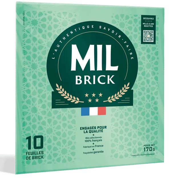 MIL BRICK – Feuille de Brick – 10 Feuilles