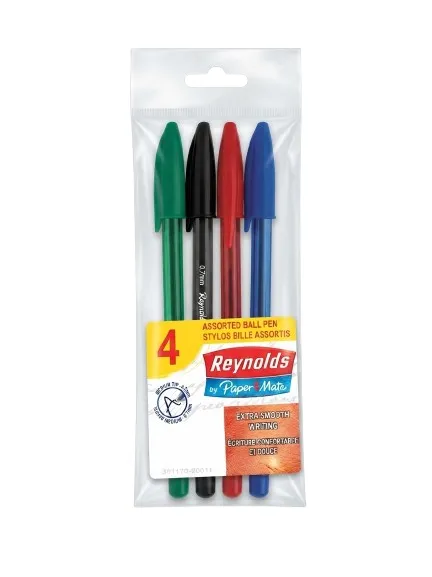 Stylos bille Reynolds AS x4