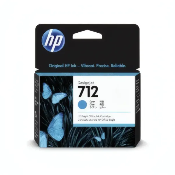 Cartouche d'Encre HP 712 Cyan 29ml