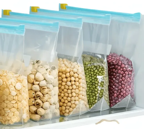 Lot de 10 Sacs de Congélation - Réutilisables – Étanches Zip