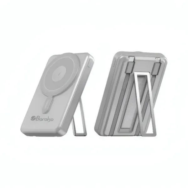 Power Bank Baraka 10000mAh avec Charge Sans Fil et Câbles Inclus