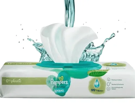 PAMPERS HARMONIE AQUA - Lingettes Pour Bébé x 48