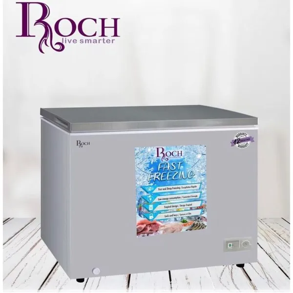 Congelateur Roch Horizontal 600LITRES Silver RCF580G