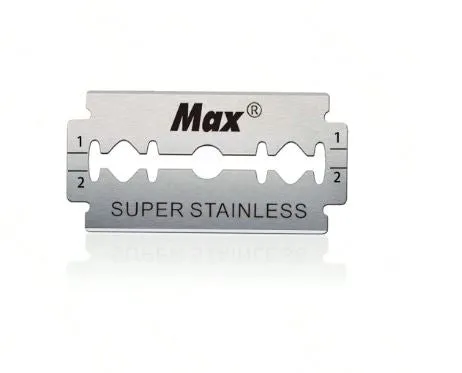 MAX - Lames De Rasoir De Sécurité À Double Tranchant - 50PCS