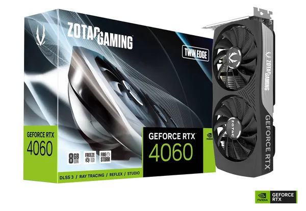 Carte Graphique ZOTAC RTX 4060 8GB TWIN EDGE