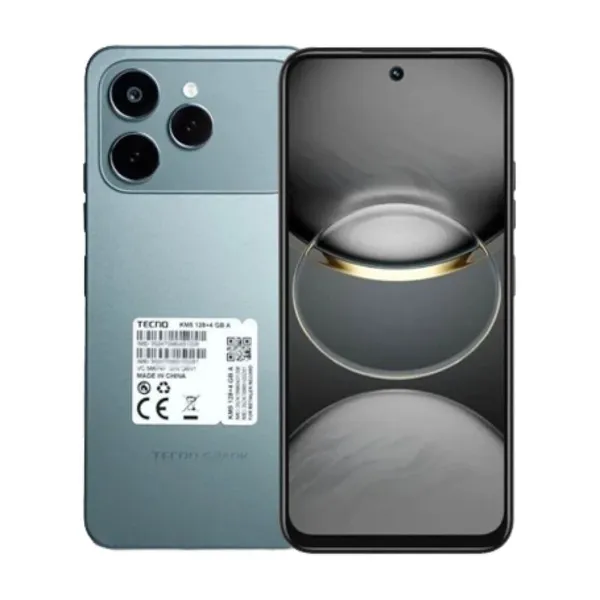 Tecno Spark 40 – Smartphone 128 Go, 4 Go RAM (+4 Go Virtuelle), Écran 6,67″ 90 Hz, Caméra 50 MP, Batterie 5200 mAh