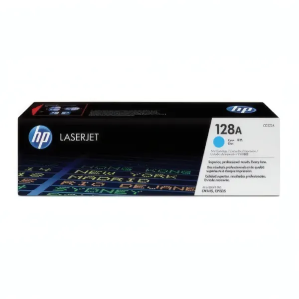 Toner HP-128A (CE321A) Cyan - Impression 1300 pages