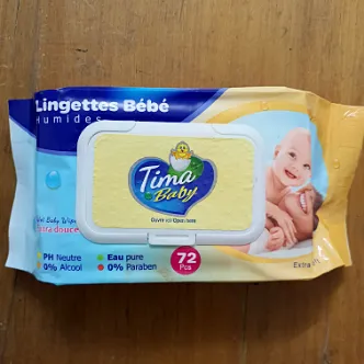 Lingettes Bebe Tima - 72 Pieces